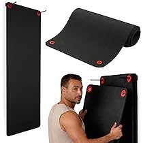 ★展示品★SPEAR スピア Avant Garde マッドブラック★ SPRI Black Wall-Mounted Rack for Hanging Exercise Mats, Holds Up
